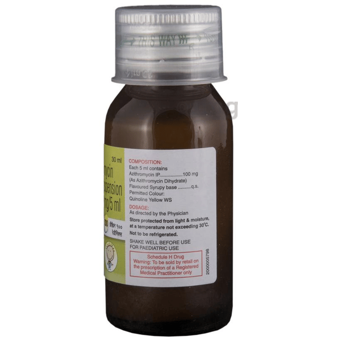 Sandoz azithromycin 100mg/5ml