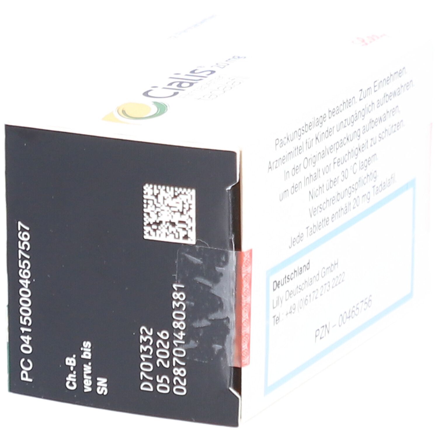 Cialis 20mg Lilly Prix