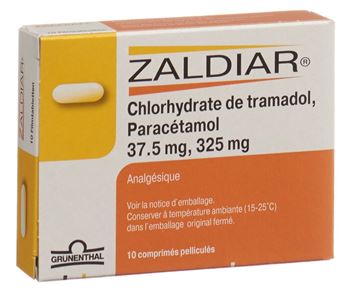 tramadol paracétamol 37.5 mg 325 mg prix