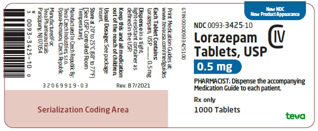 Lorazepam 0.5mg