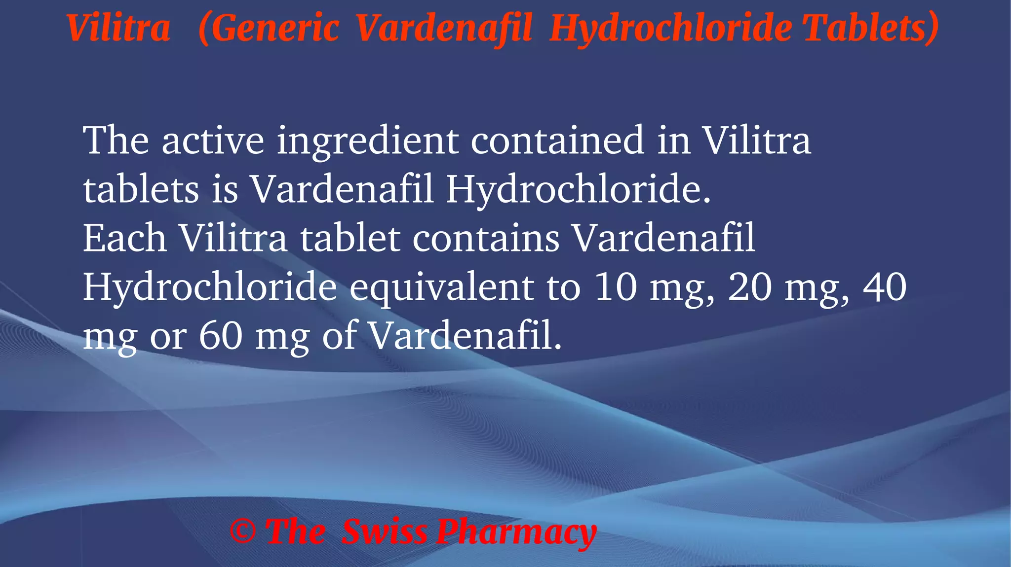 Vardenafil hcl 10mg
