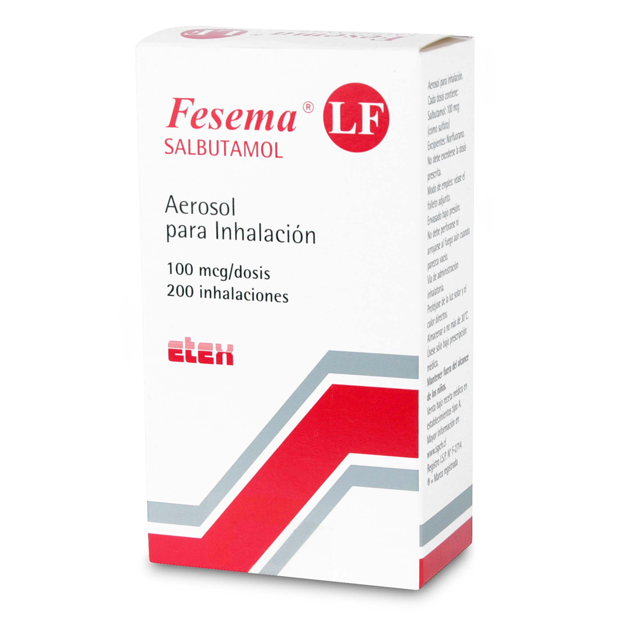 Salbutamol De 100 Mcg