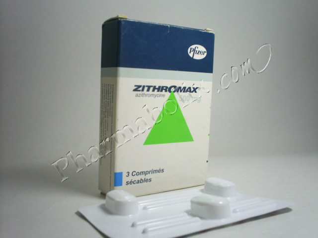 Zithromax 500 mg 3 comprimés prix