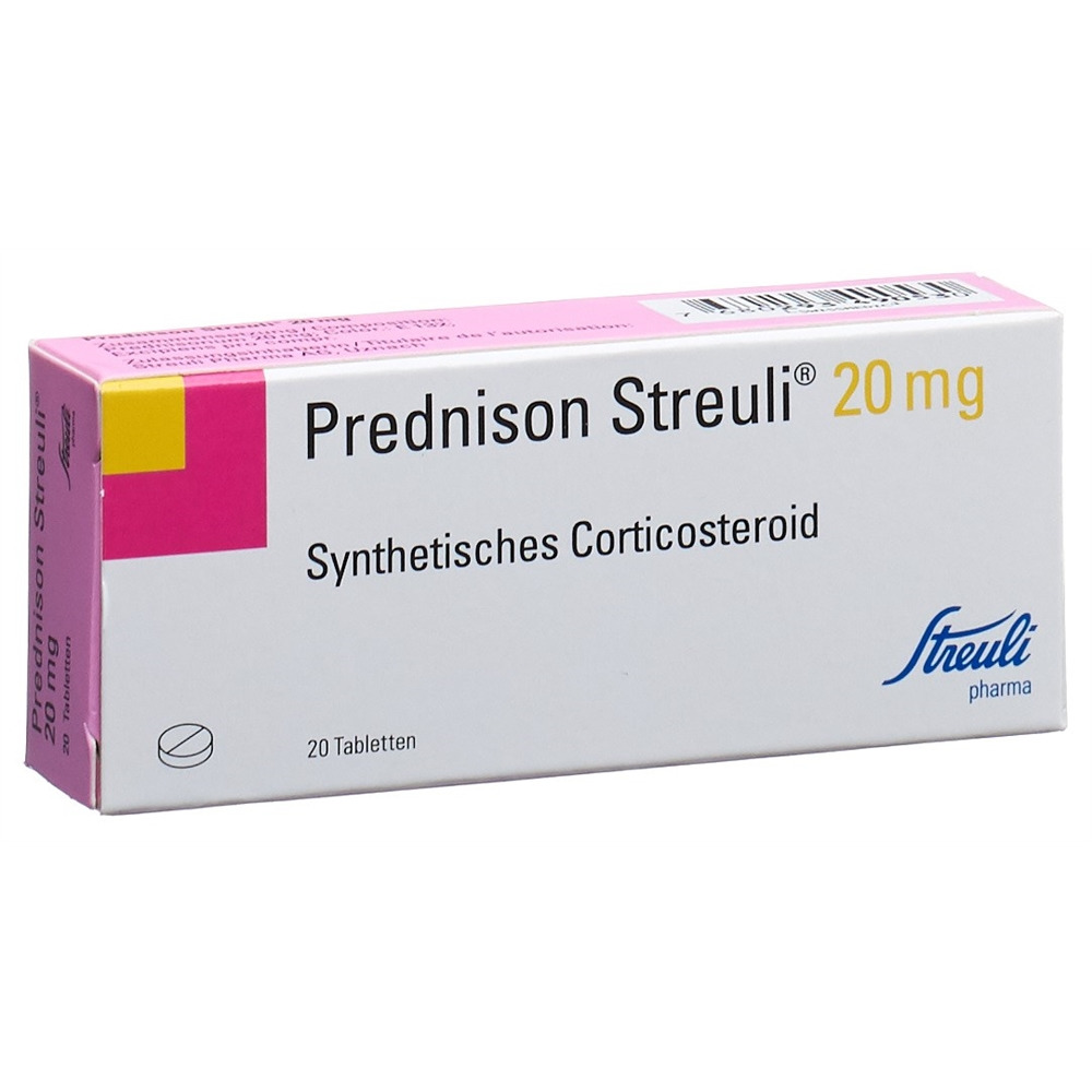 Prednisolone 20mg prix