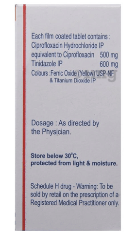 Cipro 500 mg qd