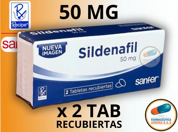 Sildenafil 50 mg x2