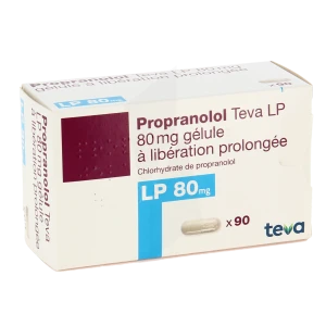 Propranolol 80mg emc