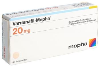 Vardenafil mepha 20 mg