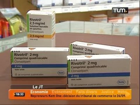 Rivotril 2 mg prix en france