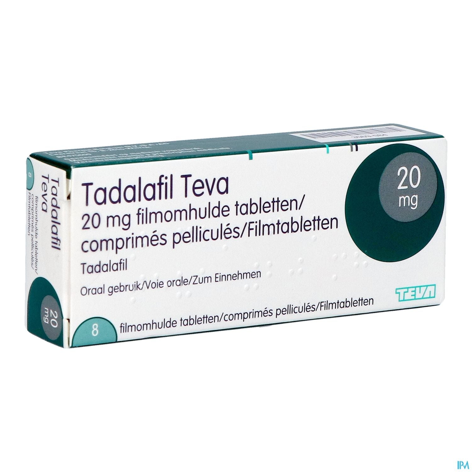 Tadalafil Teva 20 Mg Boite De 8 Prix
