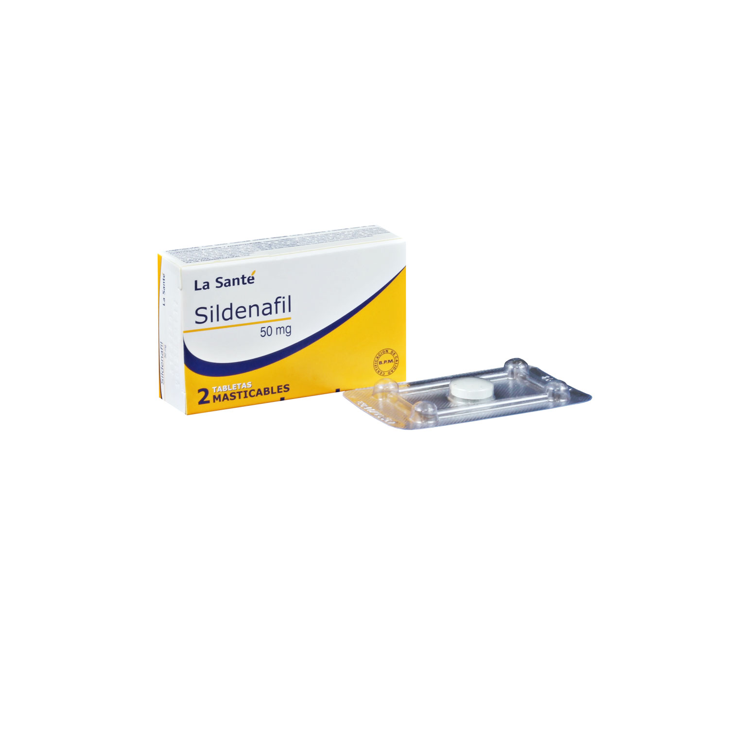 Sildenafil 50 mg masticable