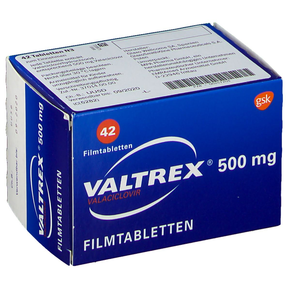 Valtrex moins cher