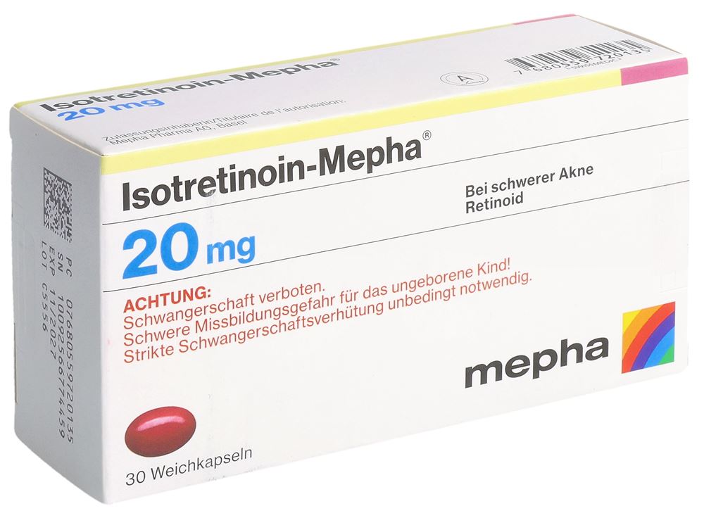 Isotretinoin le moins cher
