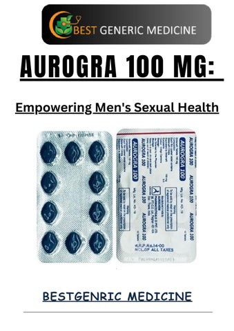 Sildenafil aurogra 100mg