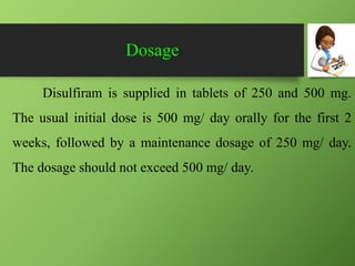 disulfiram de 500 mg