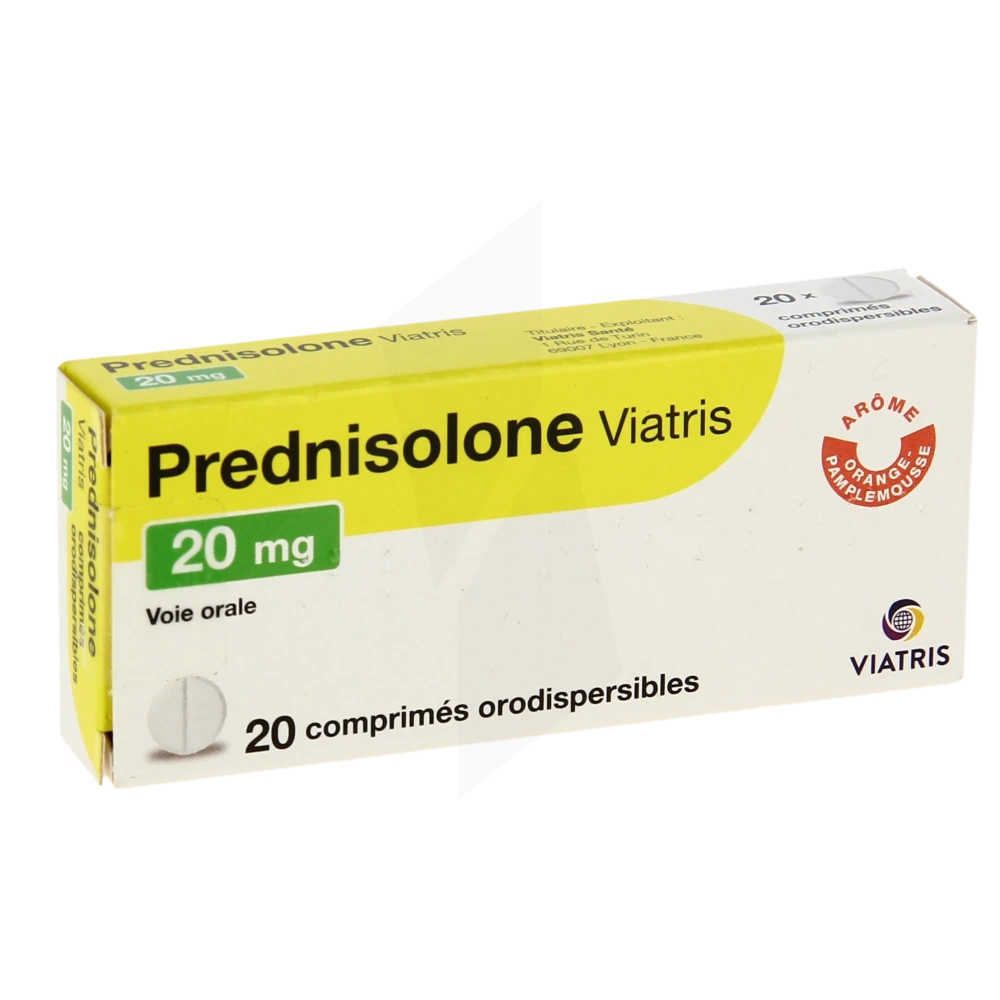 Prednisolone 20mg