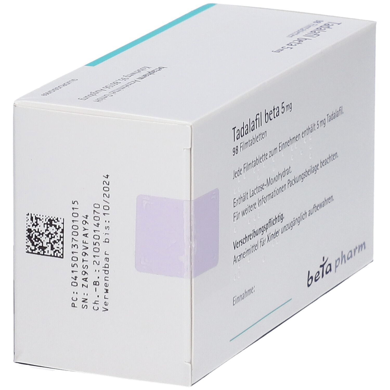 Tadalafil 5 mg compendium
