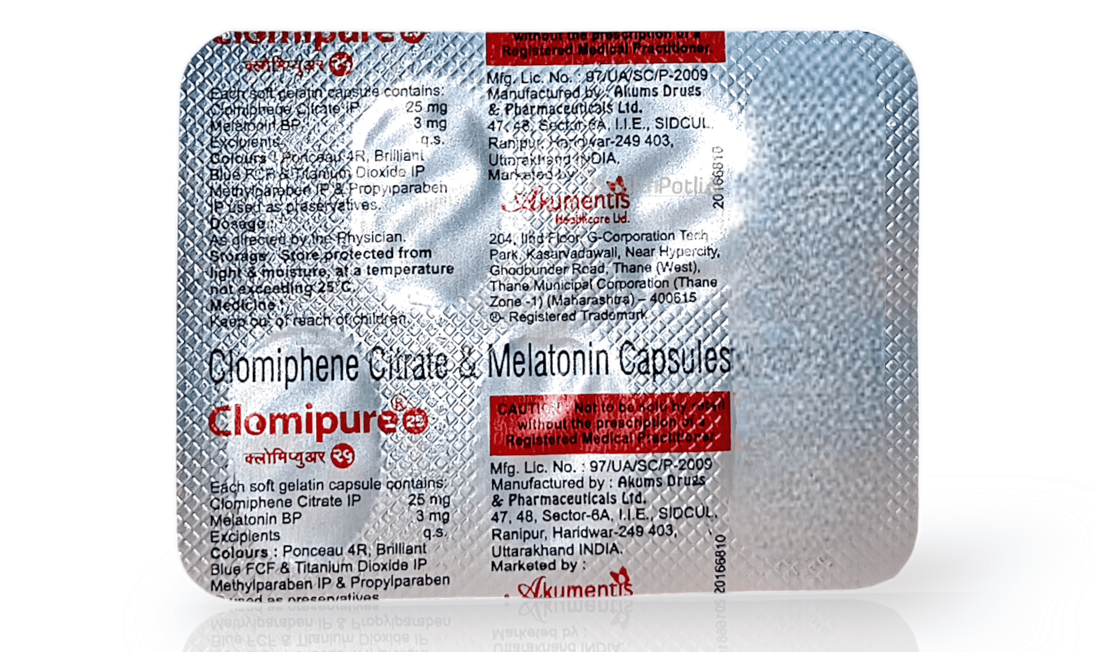 Clomiphène 25mg Online