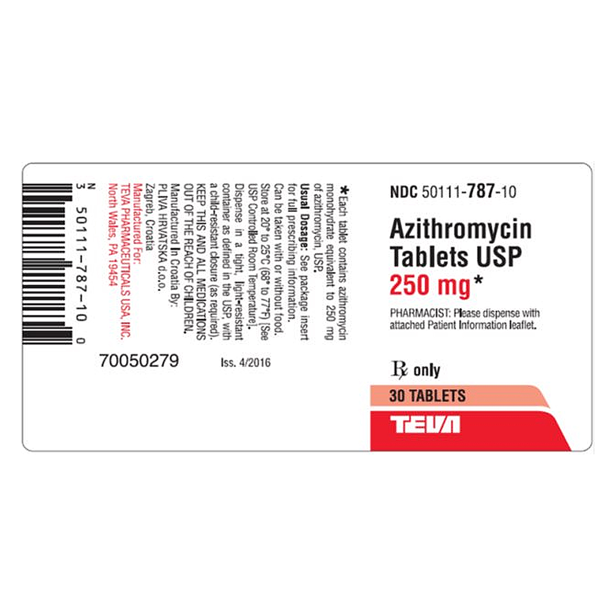 Zithromax 250 mg cpr 6