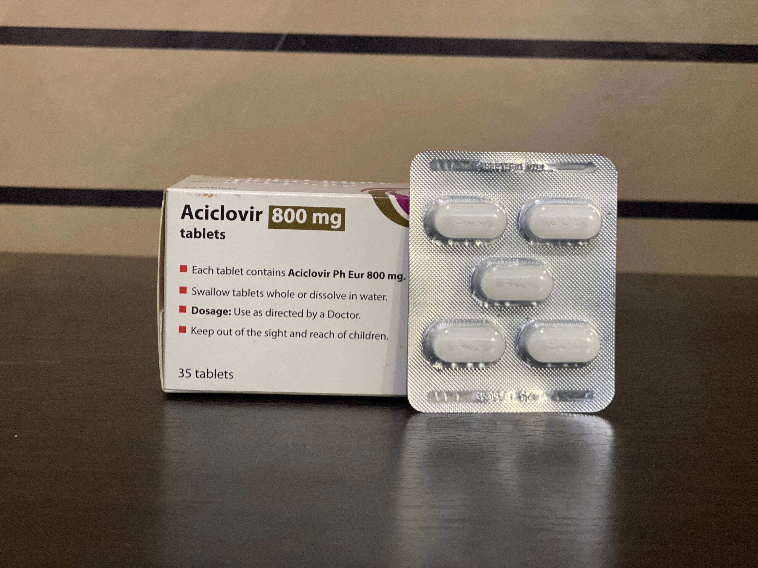 Aciclovir 800mg
