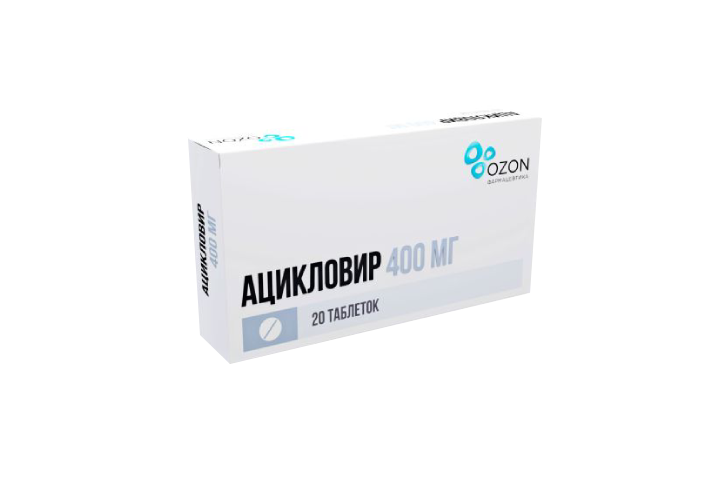 Aciclovir 400mg