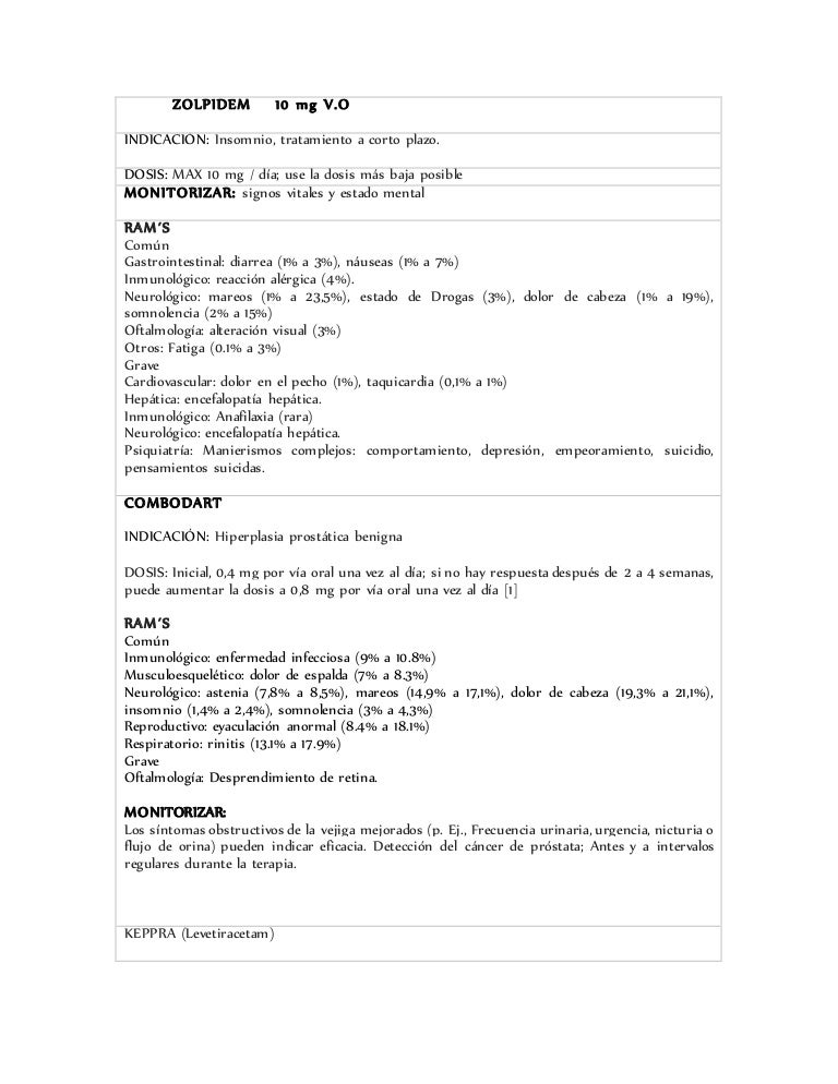 15mg de zolpidem
