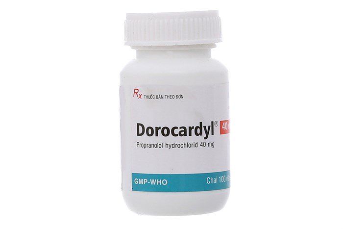 Propranolol 40mg dorocardyl