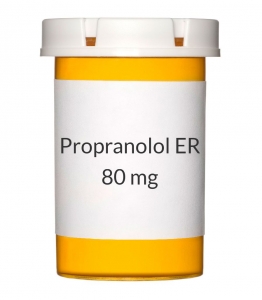 Propranolol 80 mg 24 hr capsule