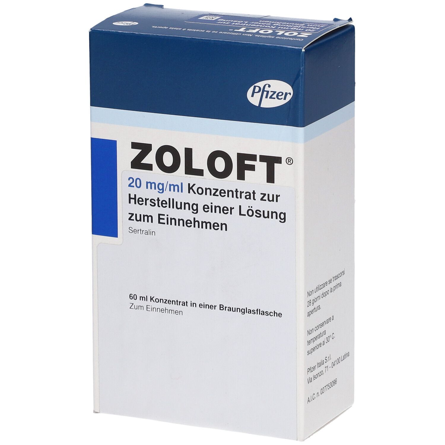 Zoloft 25 mg ibs