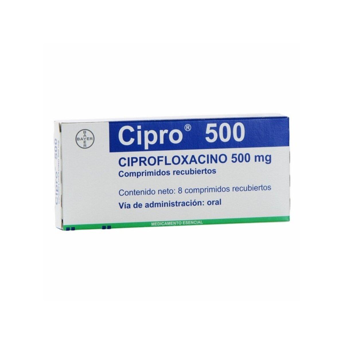 Ciprofloxacin 500 Mg Ndc