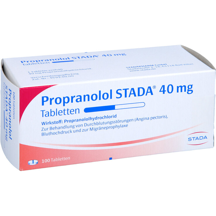 Ordre propranolol