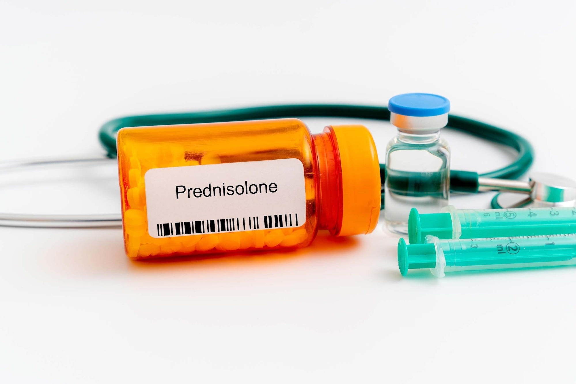 Prednisolone 20 mg en bain de bouche
