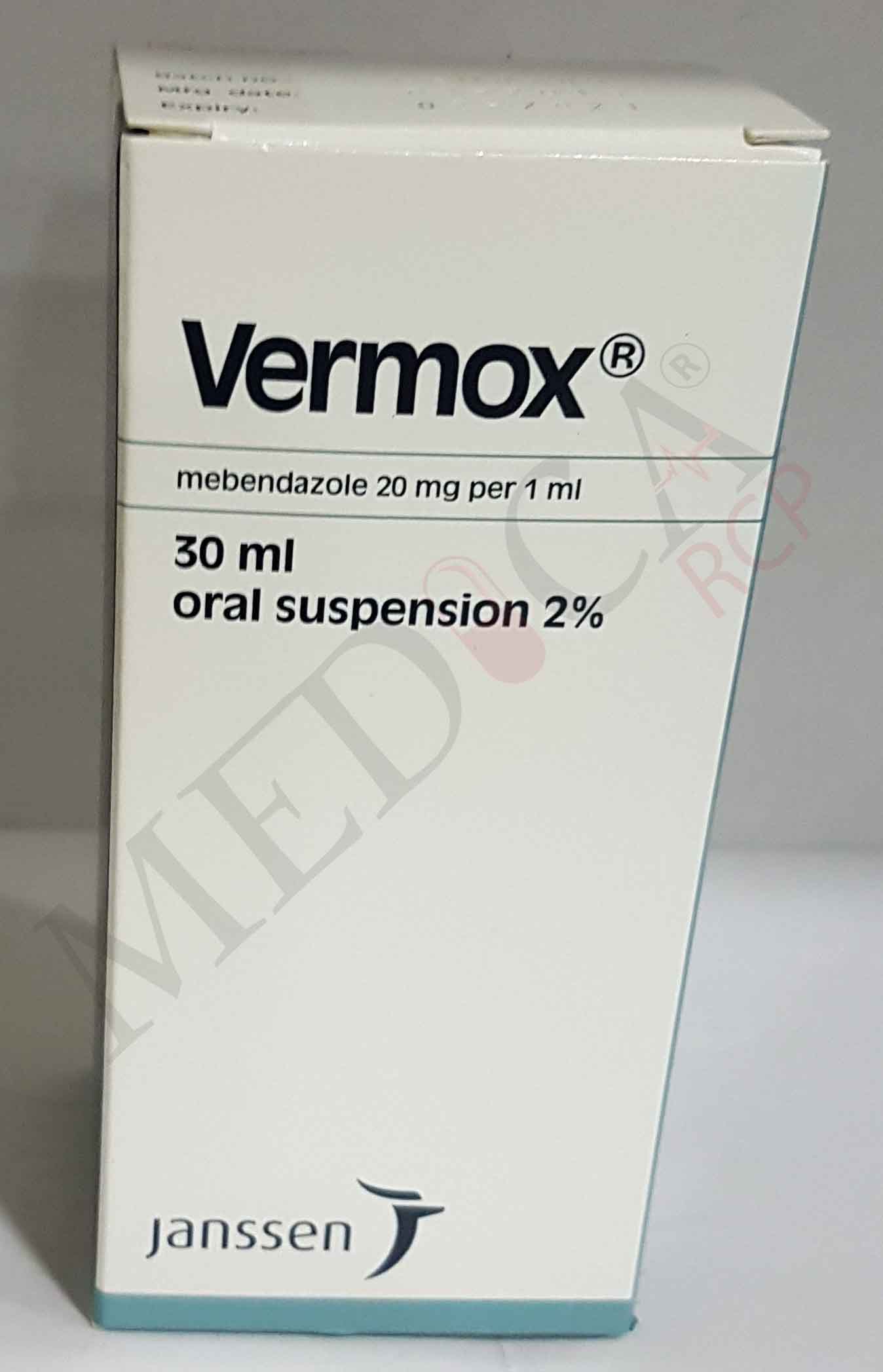 Prix de vermox