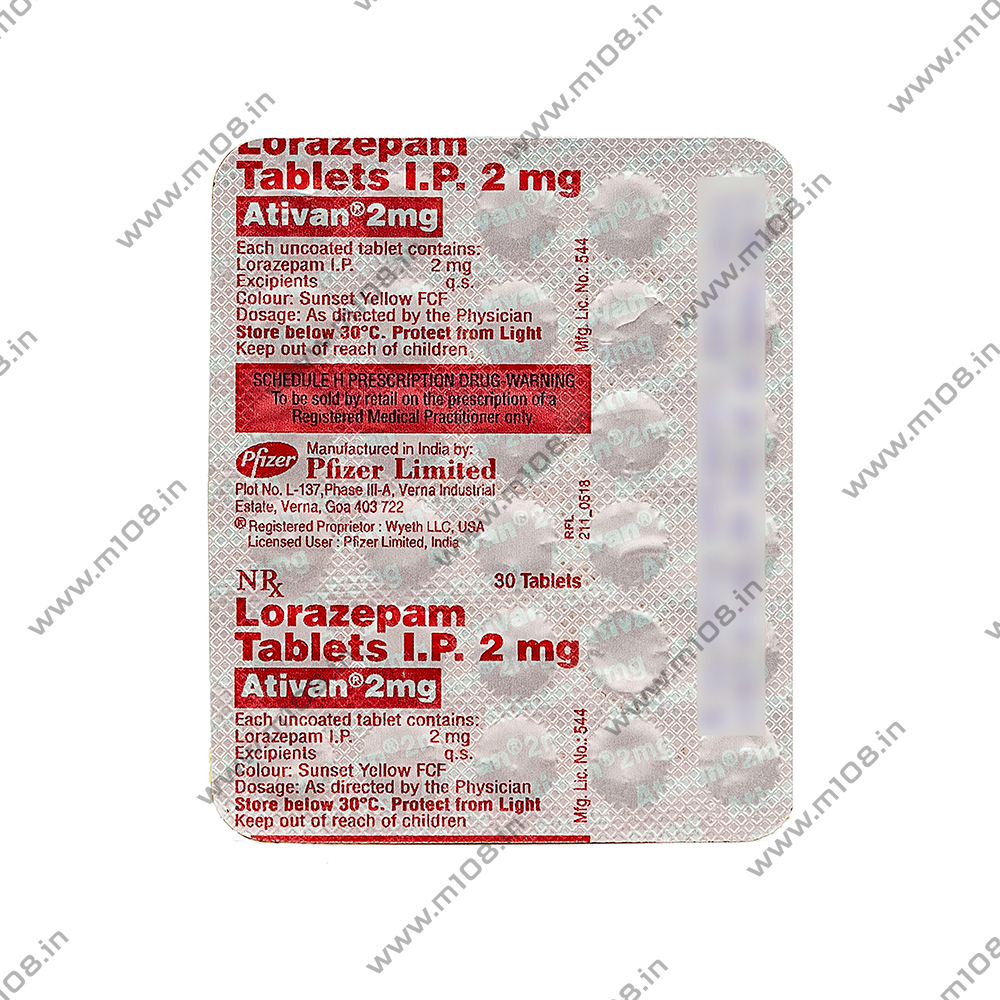 Ativan 5 Prix