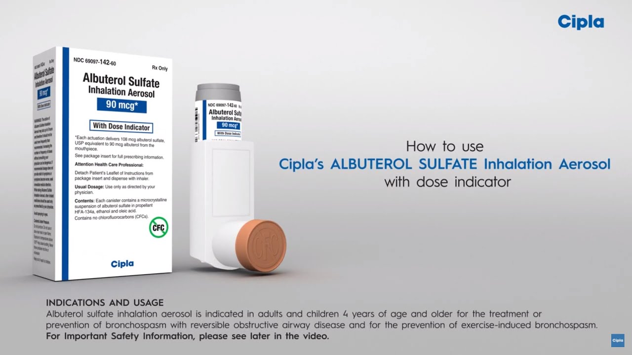 Albuterol Inhaler In France