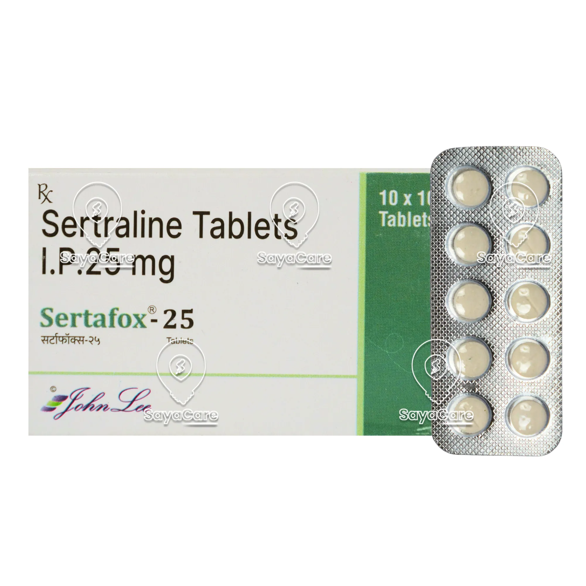 Sertraline 25 mg pbs