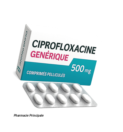Ciprofloxacin moins cher
