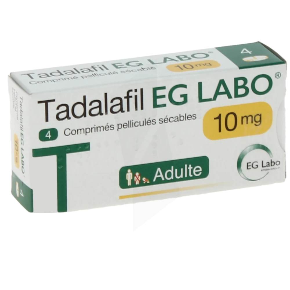 Prix Tadalafil 10 Mg Comprimé Pelliculé Boîte De 4