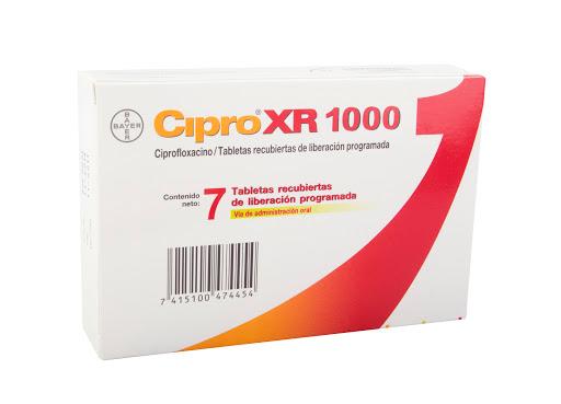 Cipro xr ciprofloxacina 1000 mg