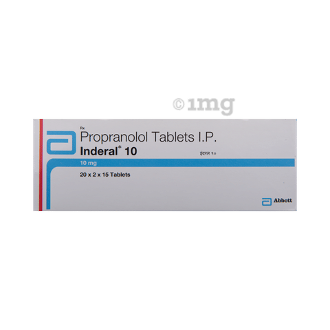 coût du inderal