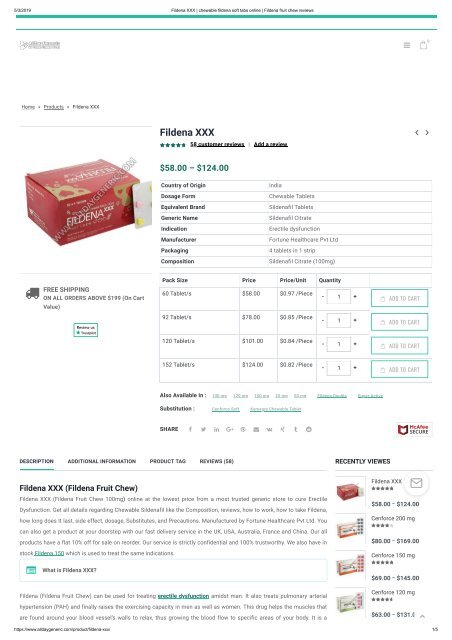 Fildena 200mg online