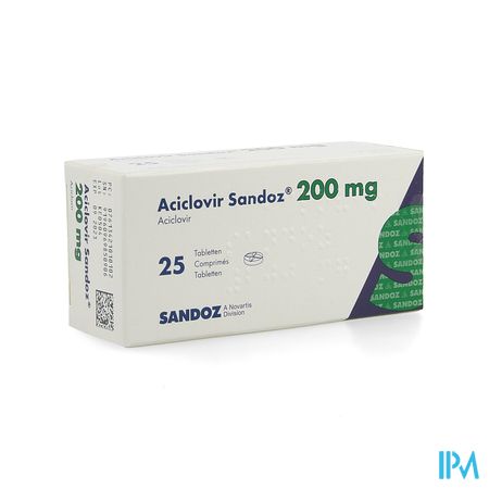 Aciclovir sandoz prix