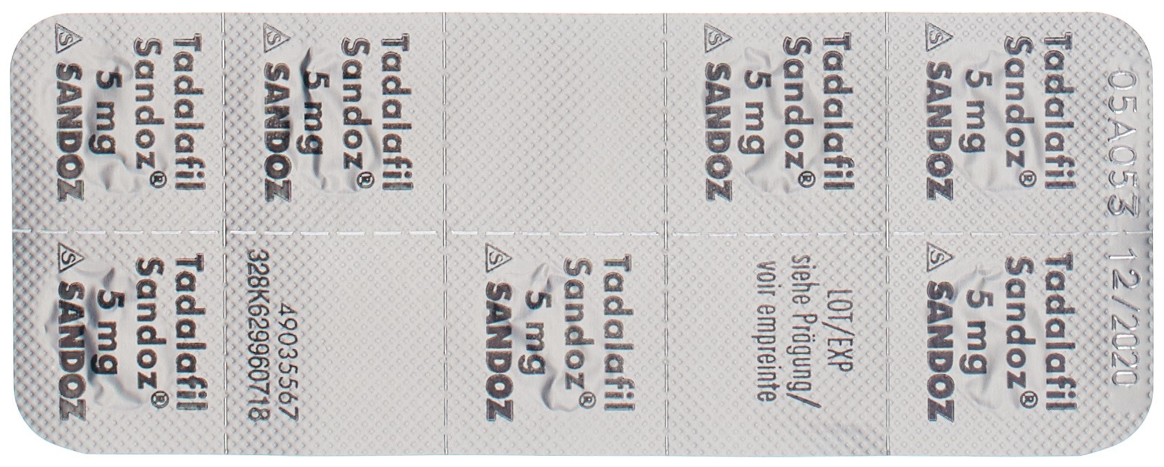 Prix Tadalafil Sandoz 5mg