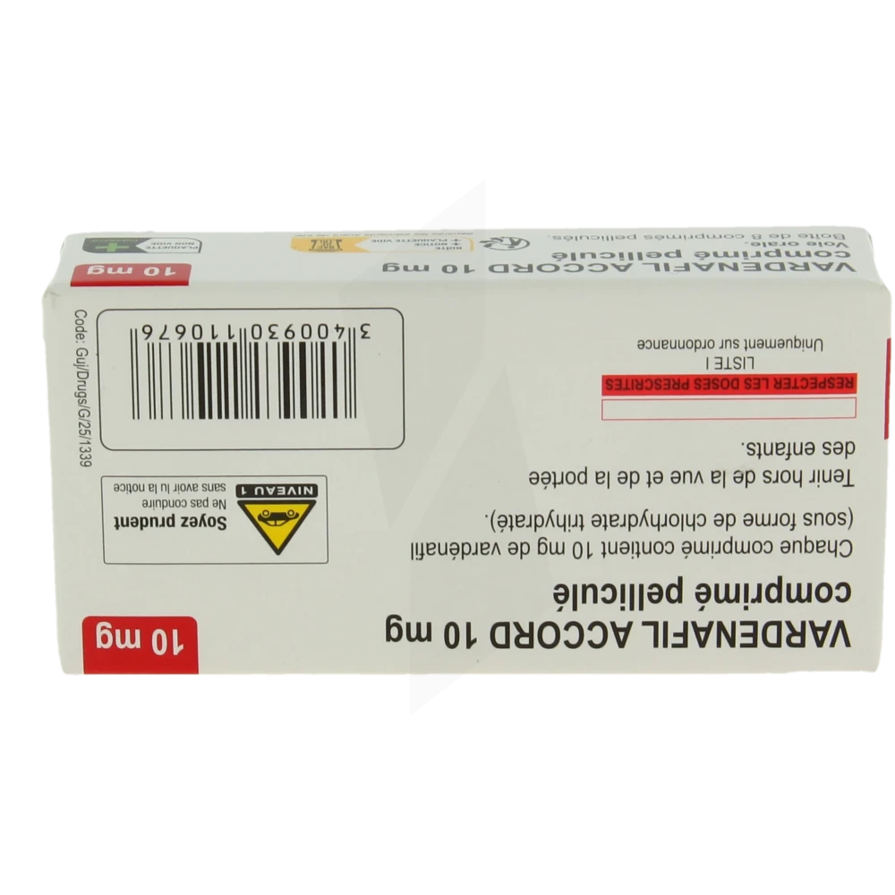 Vardenafil accord 10 mg