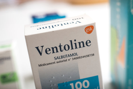 Ventoline salbutamol prix