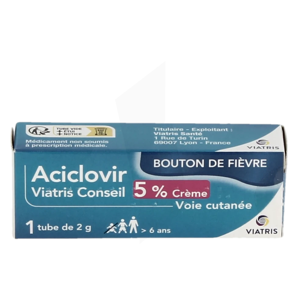 Prix aciclovir mylan
