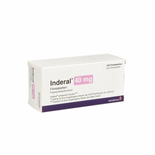 Propranolol 40 mg inderal