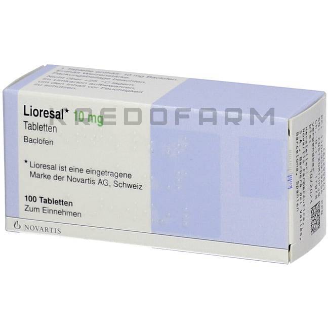 Lioresal le moins cher