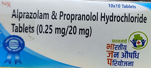 Alprazolam 0.25mg