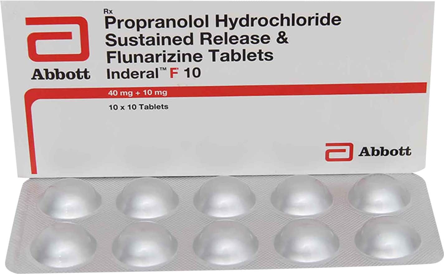Inderal f 10 mg